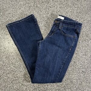 Levis Jeans Womens 26x28 518 Superlow Low Rise Bootcut Stretch Denim